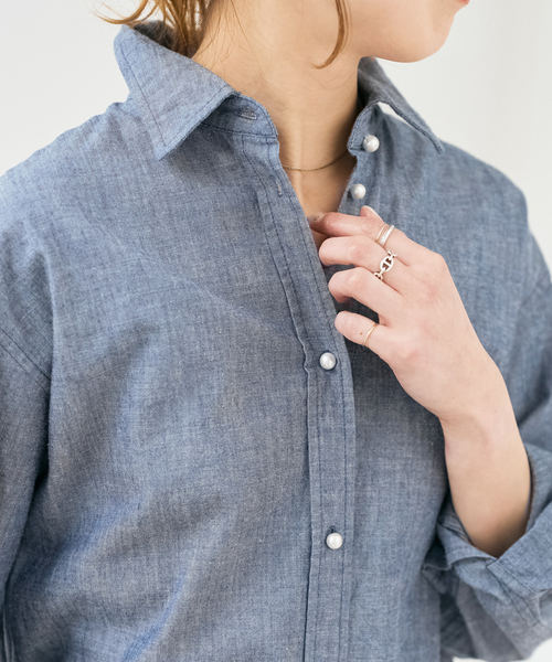 Spick＆Span（スピック アンド スパン） ブラウス シャツ コットン