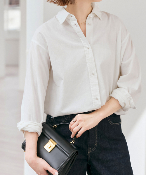 Spick＆Span（スピック アンド スパン） ブラウス シャツ コットン