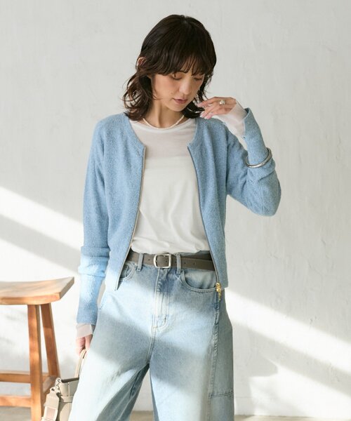 ベルト 「A・MONN」SHIHOコラボレザーベルト レディースの画像