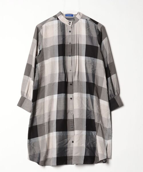 美品BLUE LABEL CRESTBRIDGEワンピース36 BLUE LABEL CRESTBRIDGE（ブルーレーベルクレストブリッジ） シャツ