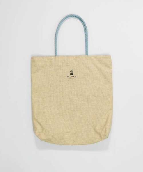 ピッコーネ　トートバック　ベージュ　新品 STUDIO PICONE（スタジオピッコーネ） トートバッグ ペーパー風