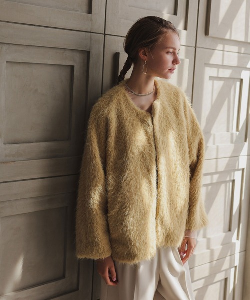 「Dorry Doll」 ノーカラージャケット MEDIUM ブラック レディース_画像5