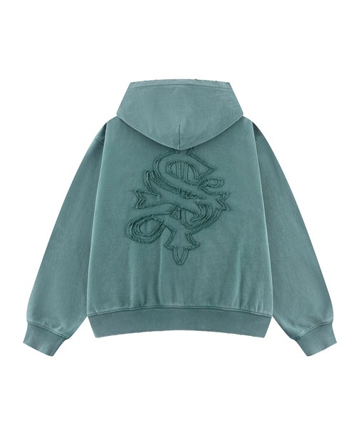 SUPPLIER（サプライヤー） パーカー ジップフーディ｜Distressed Cross