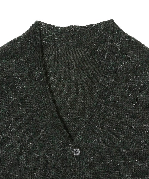 「crepuscule」 ニットカーディガン 1 グリーン メンズ_画像3