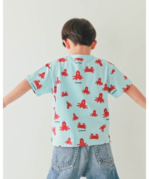nicohrat（ニコフラート） tシャツ タコさんTシャツ キッズ 子供服