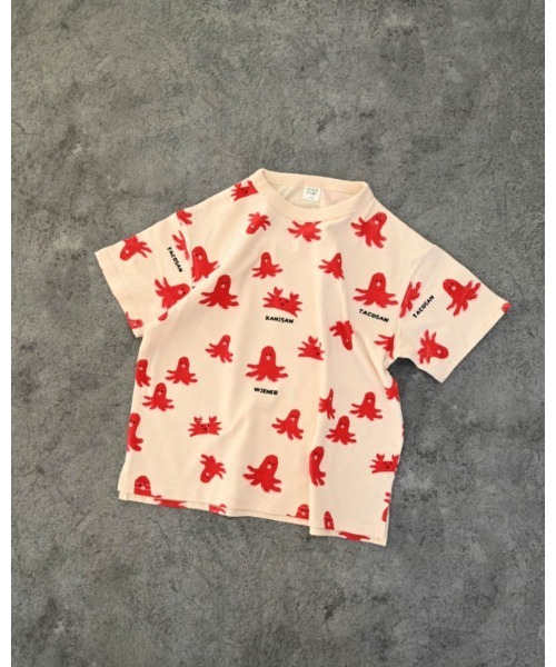 たこさん nicohrat（ニコフラート） tシャツ タコさんTシャツ キッズ 子供服