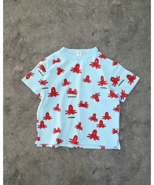 nicohrat（ニコフラート） tシャツ タコさんTシャツ キッズ 子供服