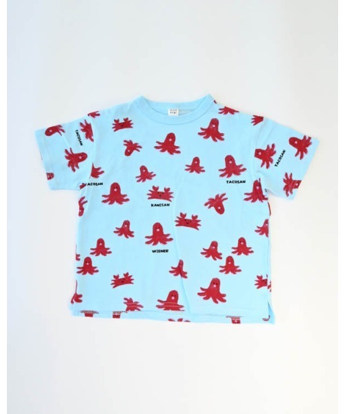 nicohrat（ニコフラート） tシャツ タコさんTシャツ キッズ 子供服