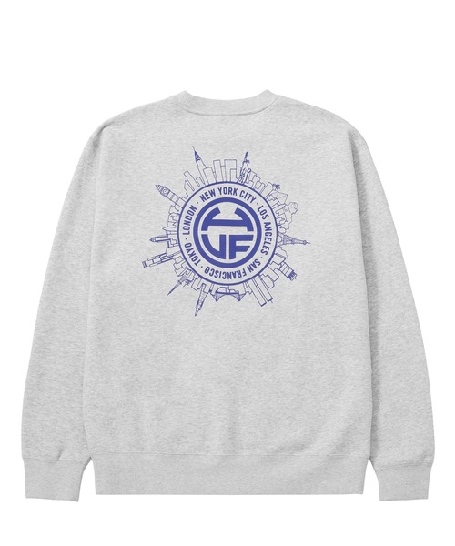 「HUF」 スウェットカットソー LARGE ブラック メンズの画像