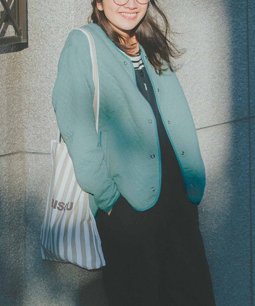 「Live in comfort」 カーディガン X-LARGE チャコールグレー レディース_画像2