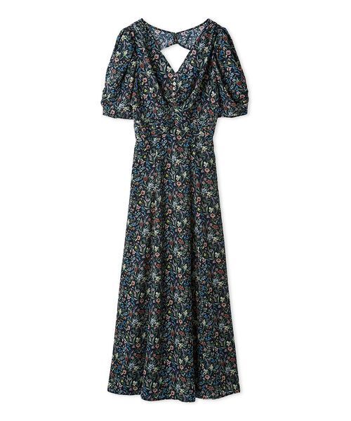 FRAY I.D（フレイ・アイディー） ワンピース 半袖 「LIBERTY×FRAY I.D