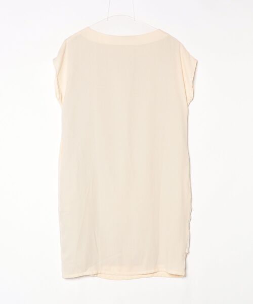 「KBF」 半袖ワンピース ONE SIZE ベージュ レディース_画像2