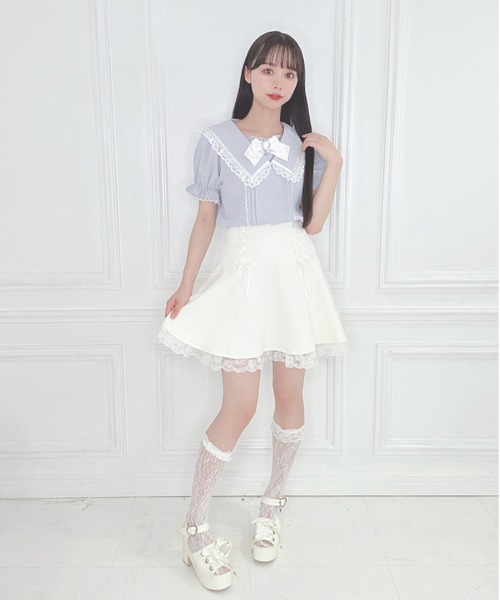 「Honey Cinnamon」 半袖シャツ FREE ピンク レディース_画像2