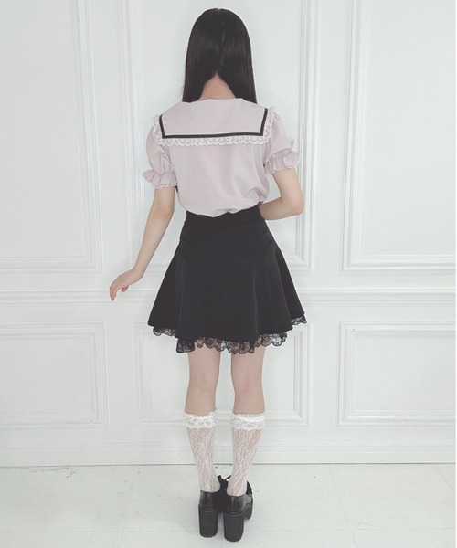 「Honey Cinnamon」 半袖シャツ FREE ピンク レディース_画像6