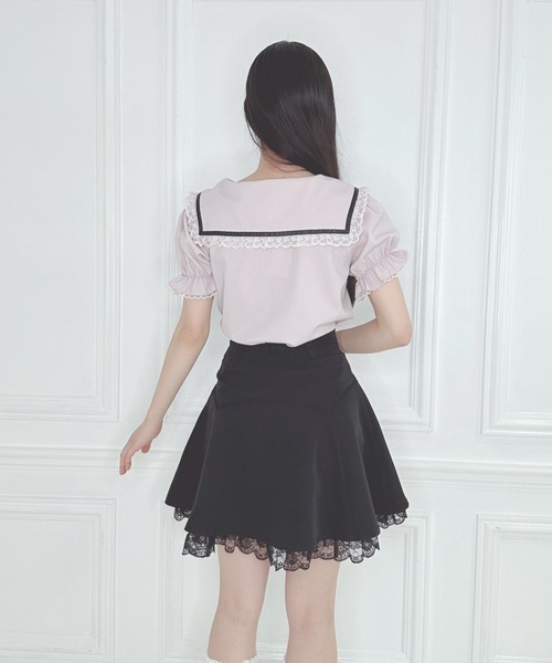 「Honey Cinnamon」 半袖シャツ FREE ピンク レディース_画像7