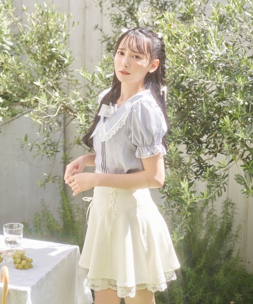 「Honey Cinnamon」 半袖シャツ FREE ピンク レディース_画像9