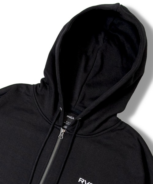 「RVCA」 ジップアップパーカー L ブラウン メンズ_画像6