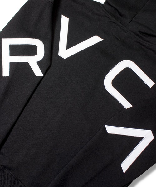 「RVCA」 ジップアップパーカー L ブラウン メンズ_画像8