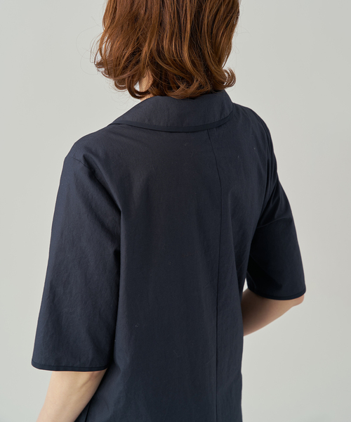 ワンピース Cotton Linen Flare Dressの画像