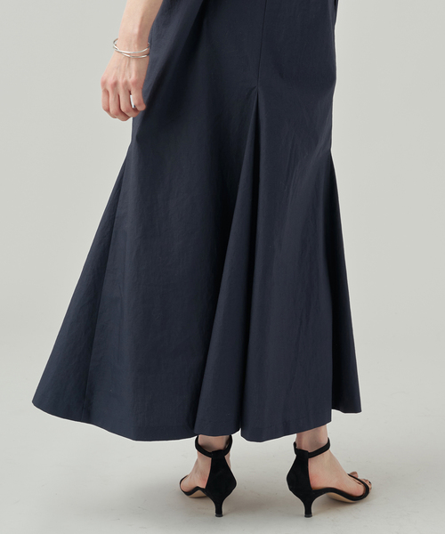 ワンピース Cotton Linen Flare Dressの画像