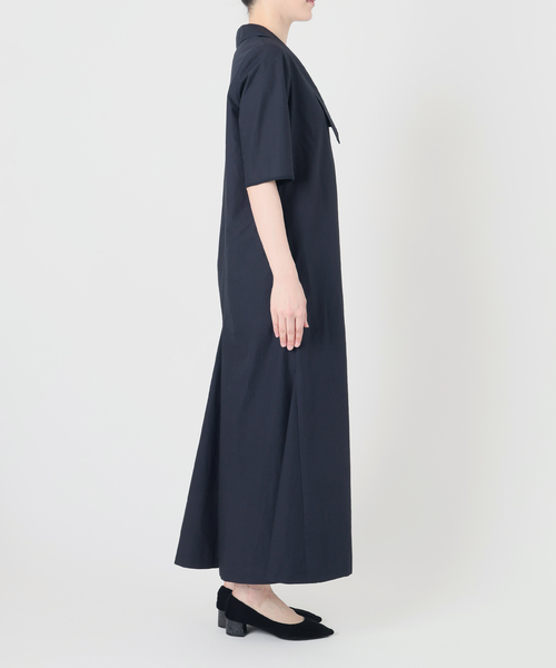 ワンピース Cotton Linen Flare Dressの画像