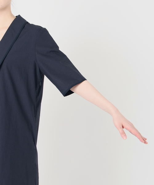 ワンピース Cotton Linen Flare Dressの画像