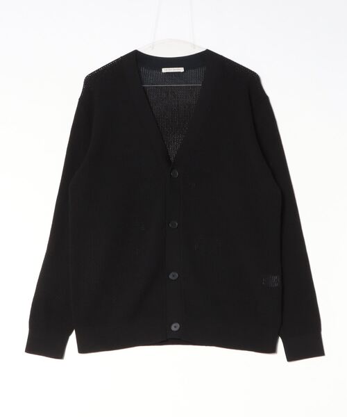 「UNITED ARROWS」 ニットカーディガン S ブラック メンズ