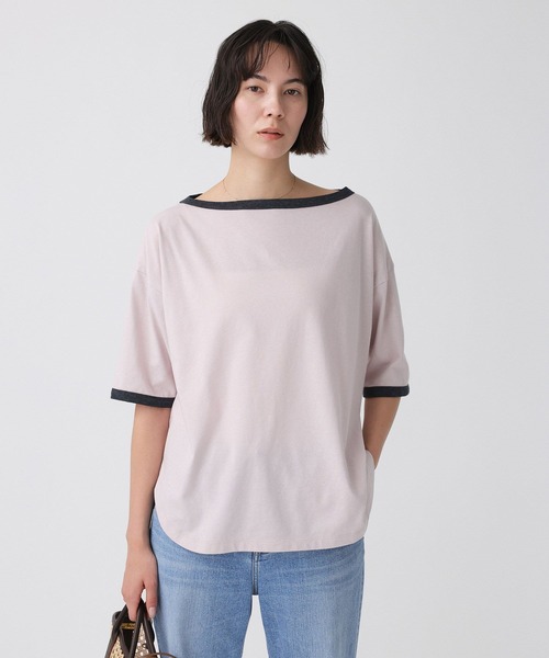 BABYLONE（バビロン） tシャツ バイカラーカットソー/マシン