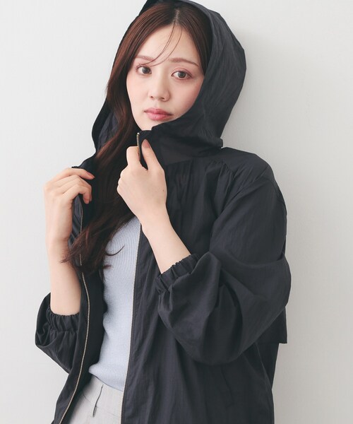 ブルゾン アウター 「撥水」Everyday！すきブルゾン「イージーアイロン／洗濯機OK」 レディースの画像