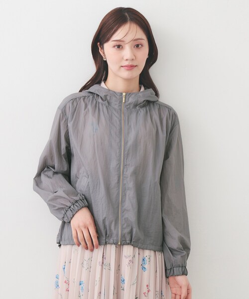 ブルゾン アウター 「撥水」Everyday！すきブルゾン「イージーアイロン／洗濯機OK」 レディースの画像