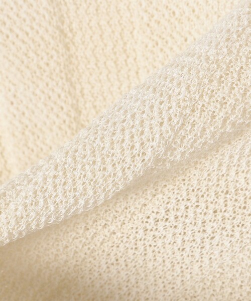 「WRAPINKNOT」 半袖ニット ONE SIZE ナチュラル レディース_画像3