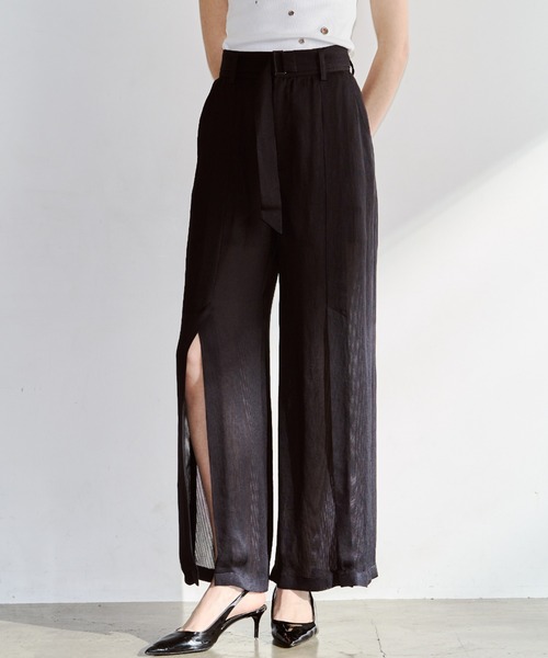 パンツ COMMON CUTTING TAILORED TROUSERS JOSE MOON（ジョゼムーン） パンツ SHEER CUTTING PANTS/シアー