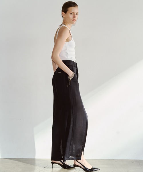 JOSE MOON（ジョゼムーン） パンツ SHEER CUTTING PANTS/シアー