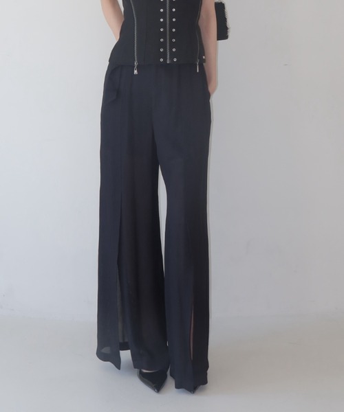 JOSE MOON（ジョゼムーン） パンツ SHEER CUTTING PANTS/シアー