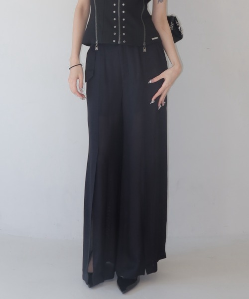 JOSE MOON（ジョゼムーン） パンツ SHEER CUTTING PANTS/シアー