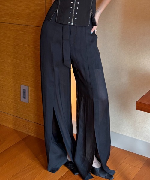JOSE MOON（ジョゼムーン） パンツ SHEER CUTTING PANTS/シアー
