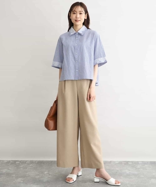 MK MICHEL KLEIN（エムケー ミッシェルクラン） ブラウス シャツ 夏