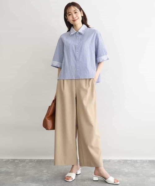 MK MICHEL KLEIN（エムケー ミッシェルクラン） ブラウス シャツ