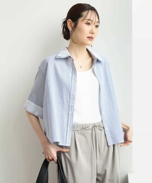 MK MICHEL KLEIN（エムケー ミッシェルクラン） ブラウス シャツ 夏