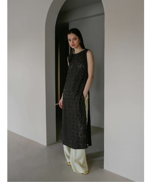 「Katrin TOKYO」 ノースリーブワンピース X-SMALL グリーン レディース_画像2