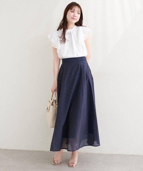 natural couture スカート シアーフレアスカート : ZOZOTOWN Yahoo!店