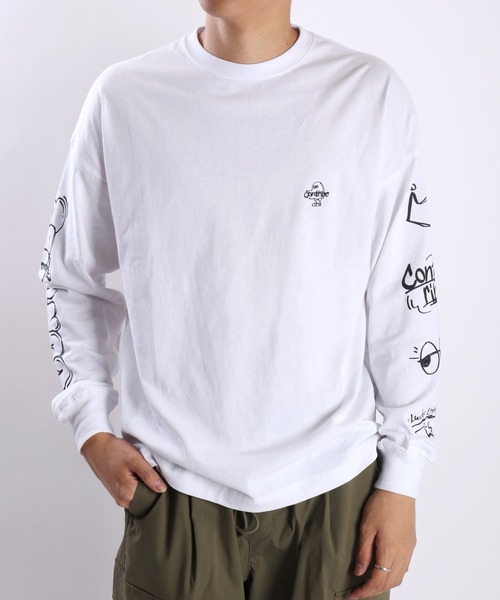 「WESTSEA」 「Contribe」長袖Tシャツ L ブラック系その他 メンズ_画像6