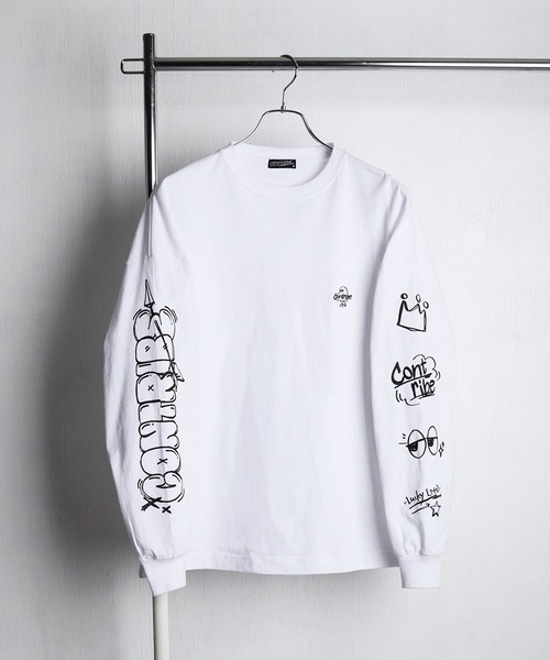 「WESTSEA」 「Contribe」長袖Tシャツ L ブラック系その他 メンズ_画像9