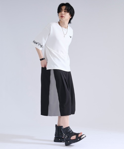 Ellno Loset（エルノロゼット） ワイドパンツ パンツ サイドジップバイ
