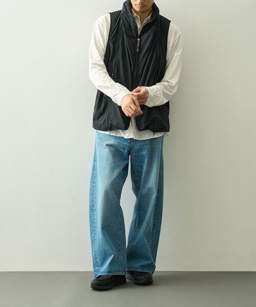 ベスト ジレ 「is-ness/イズネス」Technical Ventilation Vest メンズの画像