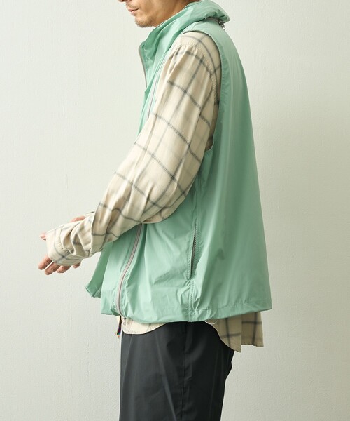 ベスト ジレ 「is-ness/イズネス」Technical Ventilation Vest メンズの画像