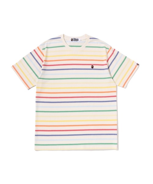 A BATHING APE（アベイシングエイプ） tシャツ GRADIENT RAINBOW
