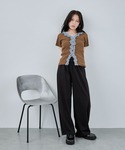 ワイドパンツ スウェットパンツ ジャージ 「接...の詳細画像5