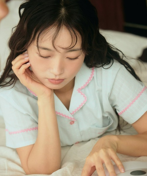 PETIT BATEAU（プチバトー） パジャマ ルームウェア ハートプリント