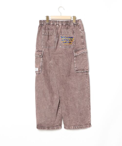「VISION STREET WEAR」 デニムパンツ L ブラウン レディース_画像2